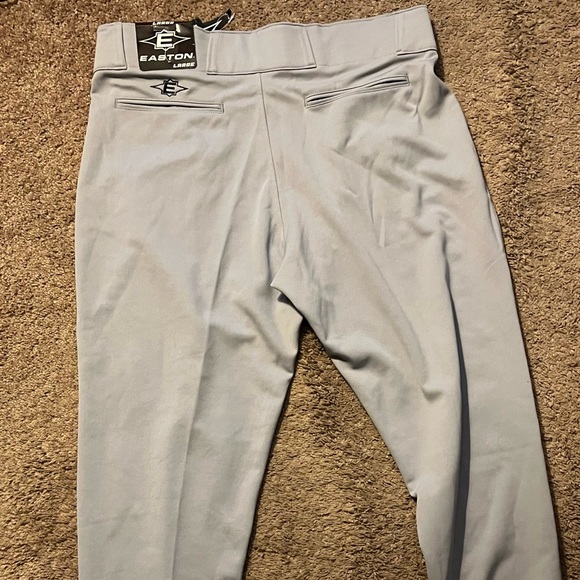Easton men’s large baseball pants. Gray. New with tags. - Picture 3 of 3